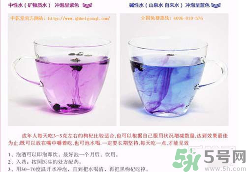 黑枸杞泡水是什么顏色？黑枸杞泡水是紫色的嗎？
