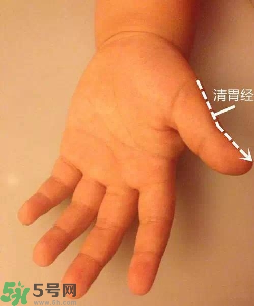 積食發燒怎么推拿？積食發燒推拿手法圖解