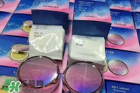 蘭芝星夢奇緣氣墊配幾個芯？蘭芝星夢奇緣氣墊有幾個替換裝？