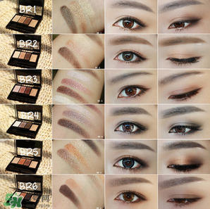 kate眼影哪個色號好？kate眼影br2和br3上妝