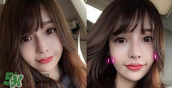長發梨花頭發型圖片女_中長發梨花頭發型圖片