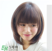 齊劉海發型_齊劉海發型圖片女