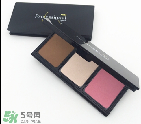 mistine三色修容粉怎么用？mistine三色修容使用方法