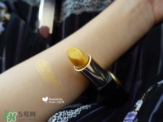 金色口紅是什么顏色？金色口紅試色