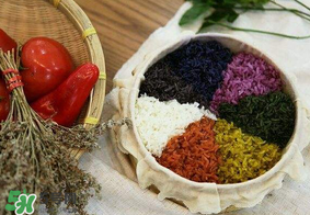 五色糯米飯用什么染？五色糯米飯怎么染？
