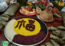 五色糯米飯用什么染？五色糯米飯怎么染？