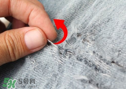 毛邊牛仔褲可以自己剪嗎？毛邊牛仔褲怎么剪？