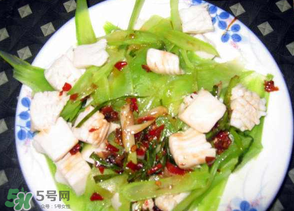 萵筍能和豆腐一起吃嗎？豆腐和萵筍可以一起吃嗎？