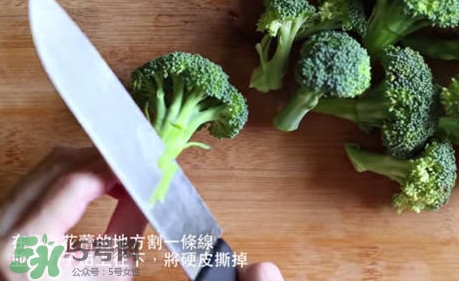 西蘭花怎么切好？西蘭花怎么切好看