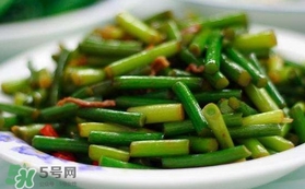 蒜薹可以和什么炒？蒜薹可以炒什么
