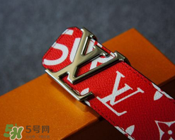 supreme與lv聯名皮帶多少錢？supreme lv聯名腰帶專柜價格