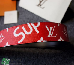 supreme與lv聯名皮帶多少錢？supreme lv聯名腰帶專柜價格