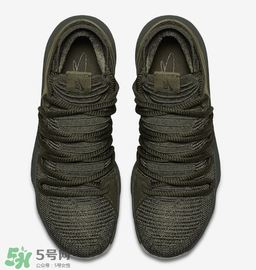 nike kd 10 olive什么時候發售？耐克杜蘭特10墨綠配色發售時間