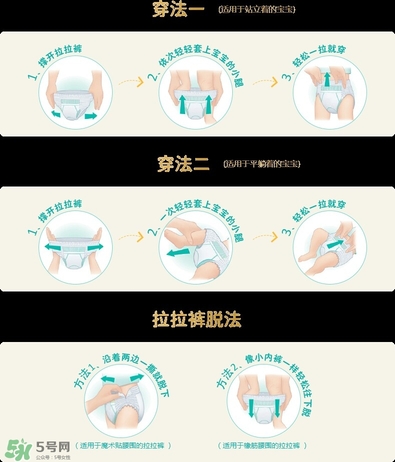 拉拉褲怎么穿？拉拉褲使用方法