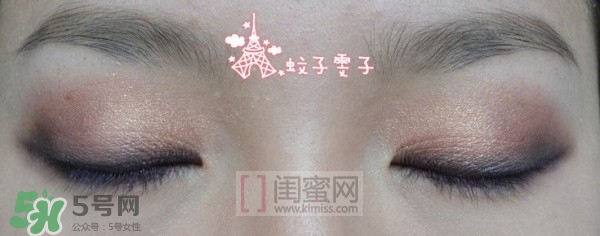 nars吉隆坡眼影怎么畫？nars吉隆坡雙色眼影畫法圖解