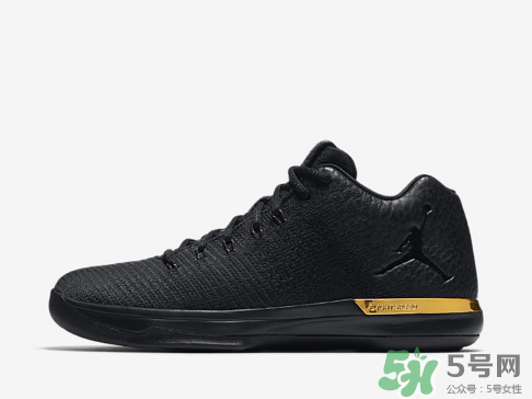 air jordan 31 low metallic gold黑金配色什么時候發售？