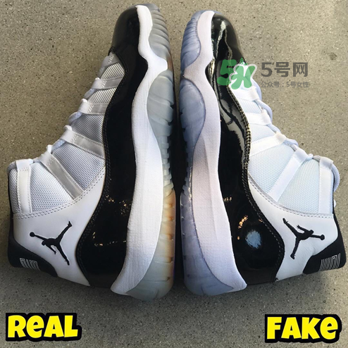 air jordan 11 concord真假怎么看？aj 11 concord真假鑒定