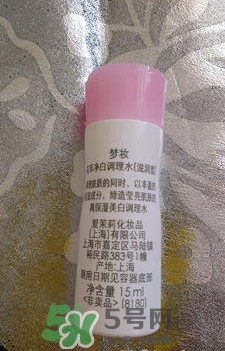 夢妝花萃凈白調(diào)理水怎么樣？夢妝花萃凈白調(diào)理水能補(bǔ)水嗎？