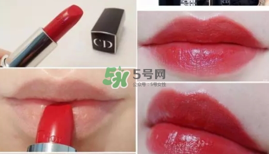 迪奧999迷你口紅多少錢？迪奧999中樣口紅專柜價格