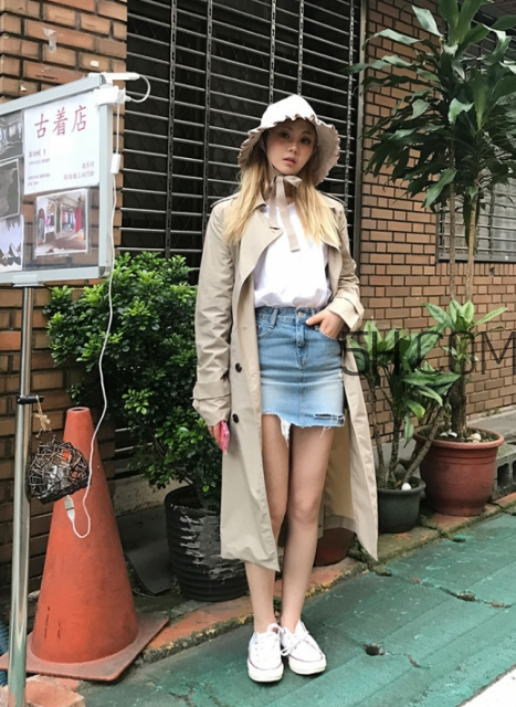 卡其色風衣配什么鞋子？卡其色風衣搭配鞋子圖片