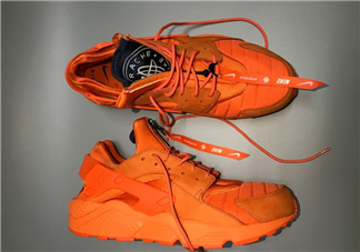 nike air huarache華萊士拉鏈款實物什么樣？