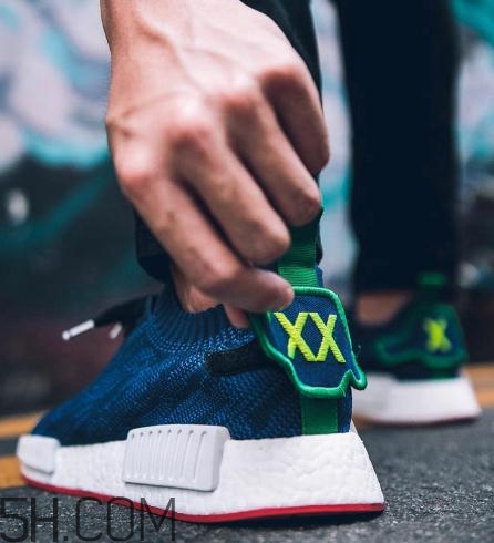bleu de paname與adidas nmd r1聯名實物什么樣？