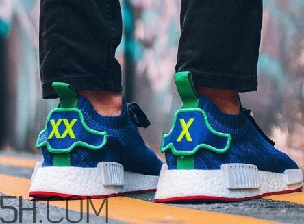 bleu de paname與adidas nmd r1聯名實物什么樣？