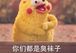 你們都是臭襪子什么意思？你們都是臭襪子表情包