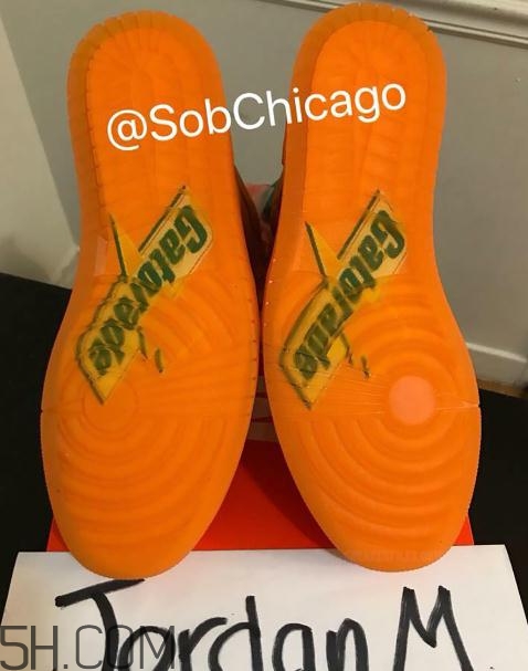 air jordan 1 gatorade佳得樂橙色版發售時間_多少錢？