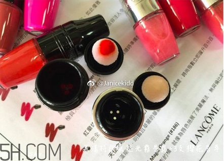 lancome蘭蔻果漾特調(diào)氣墊光霧唇露色號有哪些？