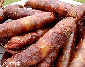 臘腸和香腸有什么區別？臘腸香腸概念不同
