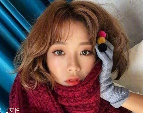 短發波波頭怎么樣好看 知性又輕熟的韓式中分短發