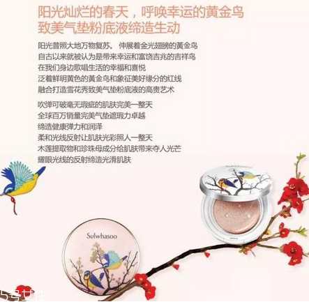 雪花秀3款氣墊BB霜的區別 雪花秀致美限量氣墊