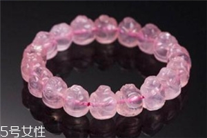 粉水晶手鏈一般多少錢？?jī)r(jià)值取決于成色