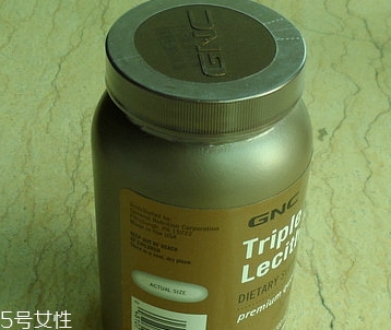 gnc卵磷脂一天吃幾粒？