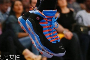 air jordan 10 okc威少專屬雷霆客場配色什么時候發售？