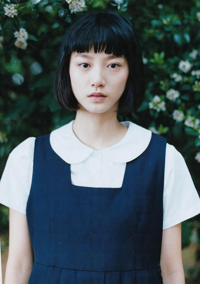 女眉上劉海短發型圖片 文青女神風