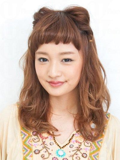 女生貓耳發型的扎法圖解 一分鐘搞定