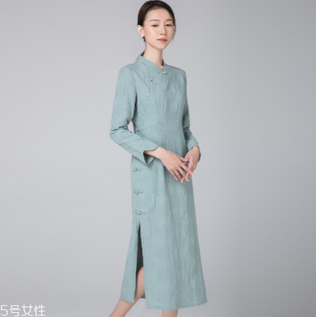 中國風連衣裙怎么搭配？中國風連衣裙搭配圖片