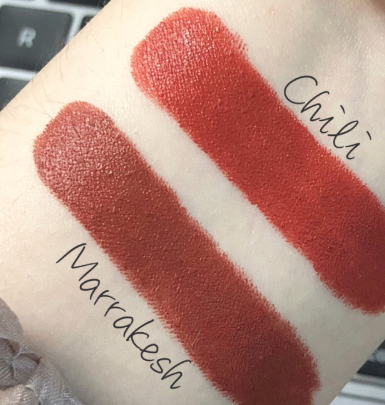 mac marrakesh和chili一樣嗎？mac marrakesh和chili哪個好看