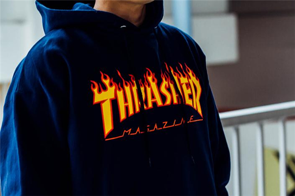 thrasher衛衣真假對比 thrasher火焰衛衣真假鑒定