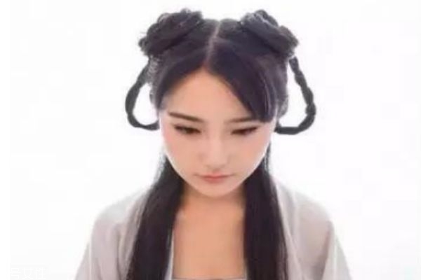 短發古裝發型簡單扎法 古風發型教程