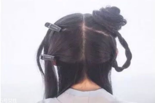 短發古裝發型簡單扎法 古風發型教程
