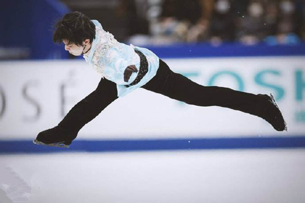 羽生結弦摔倒 羽生結弦4A失敗