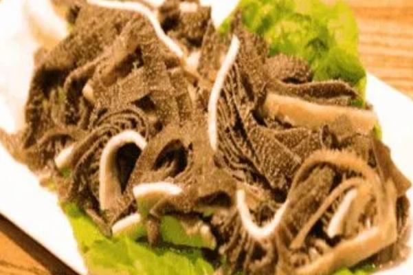 牛百葉的熱量 牛百葉黑色和白色區別